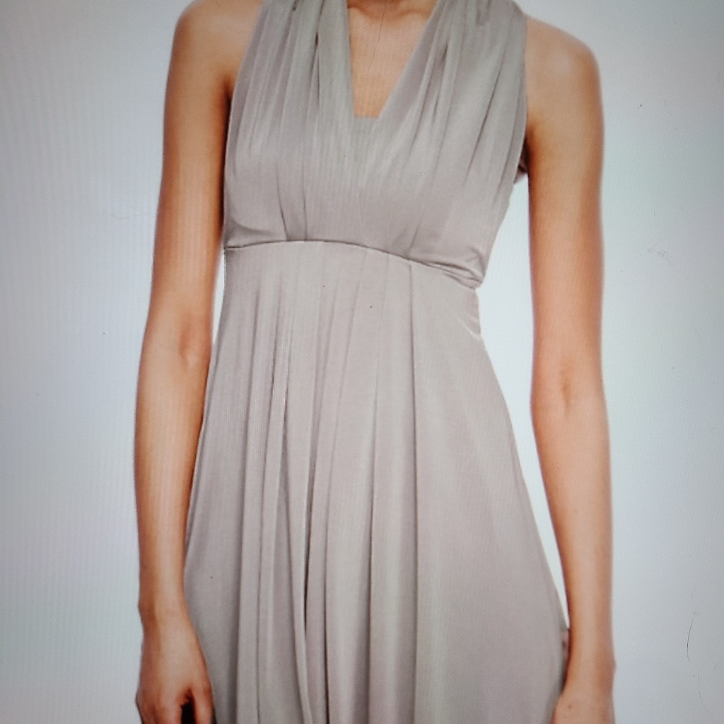Fawn (Taupe) Marks & Spencer Multiway Dress (Uk12)